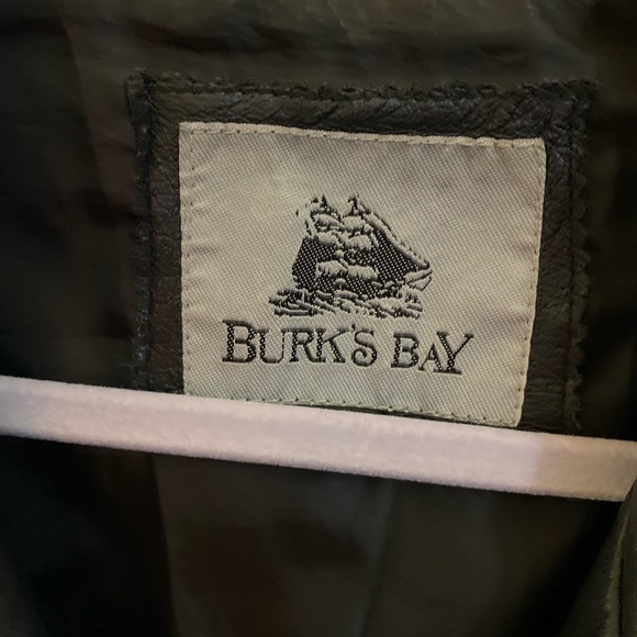 Burk’s Bay Leather Jacket Vintage - Picture 5 of 8